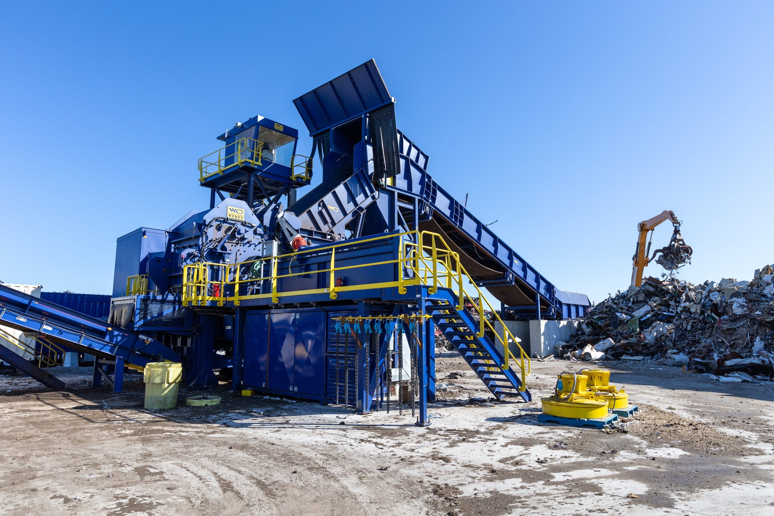 Shredder Rotors for the Scrap Recycling Industry